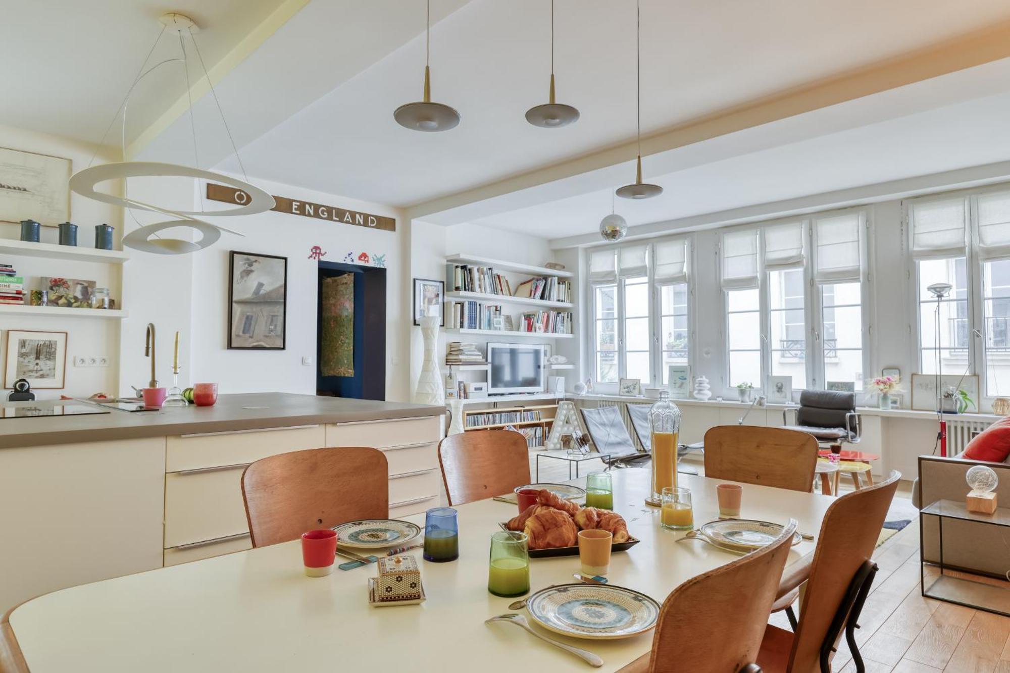 Apartment Spacious & Colorful Flat Near Bastille - 12 *